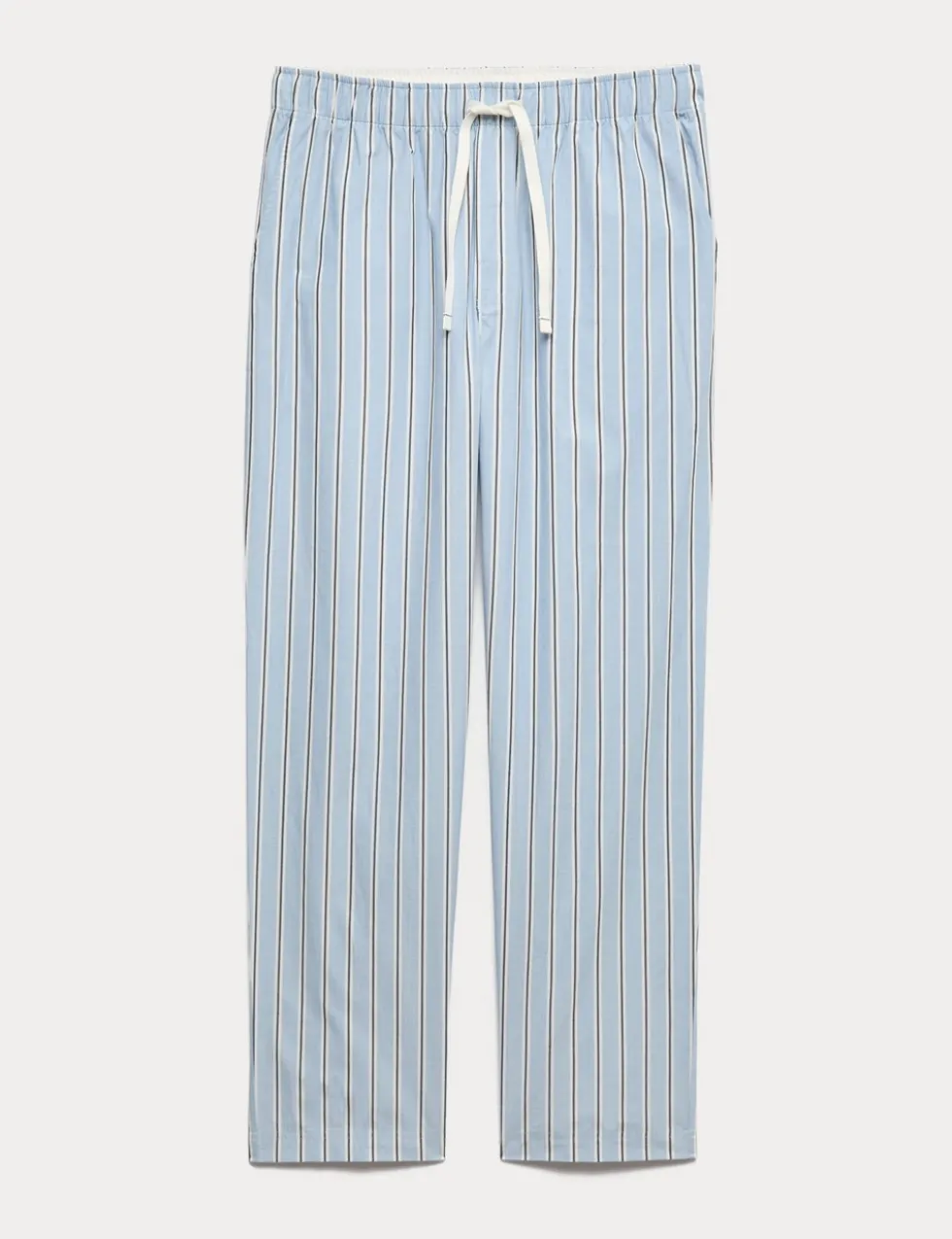 Pure Cotton Striped Loungewear Bottoms