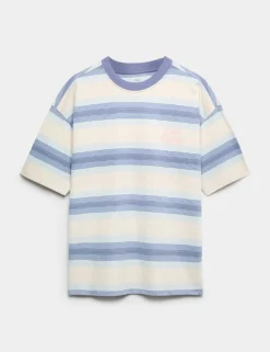Pure Cotton Striped New Legacy T-Shirt (6-16 Yrs)