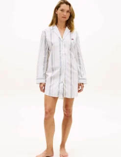 Pure Cotton Striped Nightshirt
