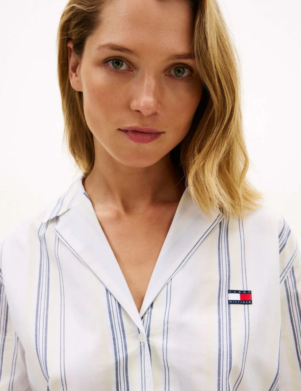 Pure Cotton Striped Nightshirt