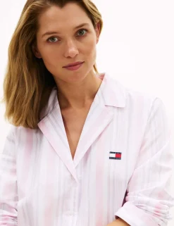 Pure Cotton Striped Nightshirt