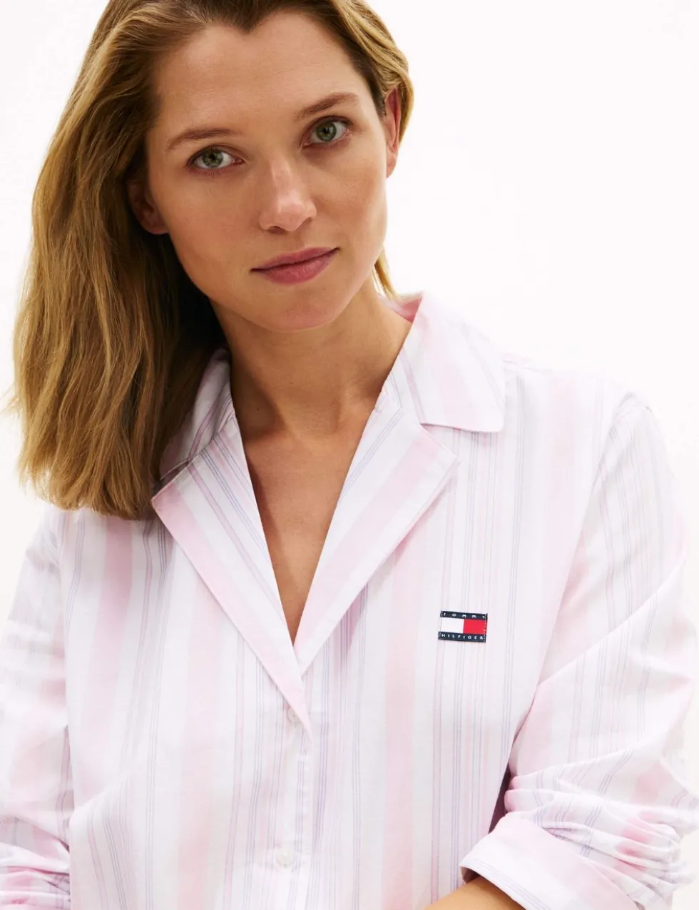 Pure Cotton Striped Nightshirt