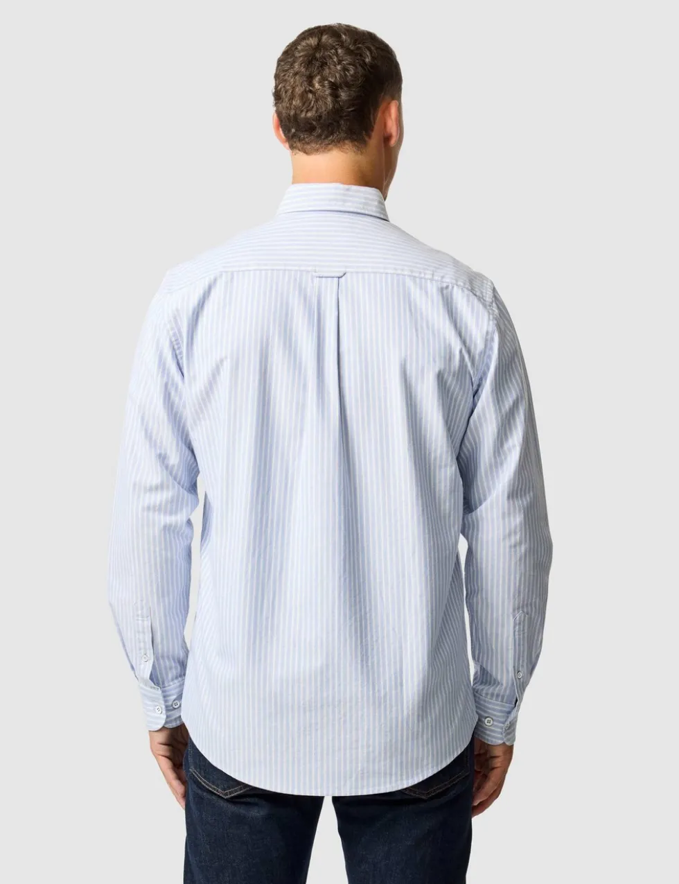 Pure Cotton Striped Oxford Shirt