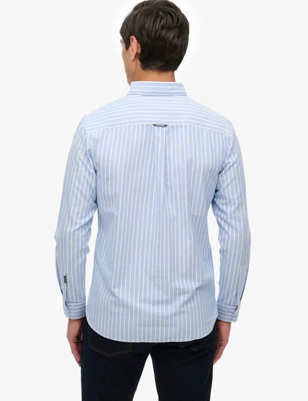 Pure Cotton Striped Oxford Shirt