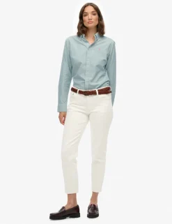 Pure Cotton Striped Oxford Shirt
