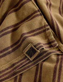 Pure Cotton Striped Polo Shirt
