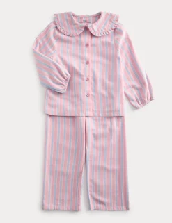Pure Cotton Striped Pyjamas (9 Mths - 8 Yrs)