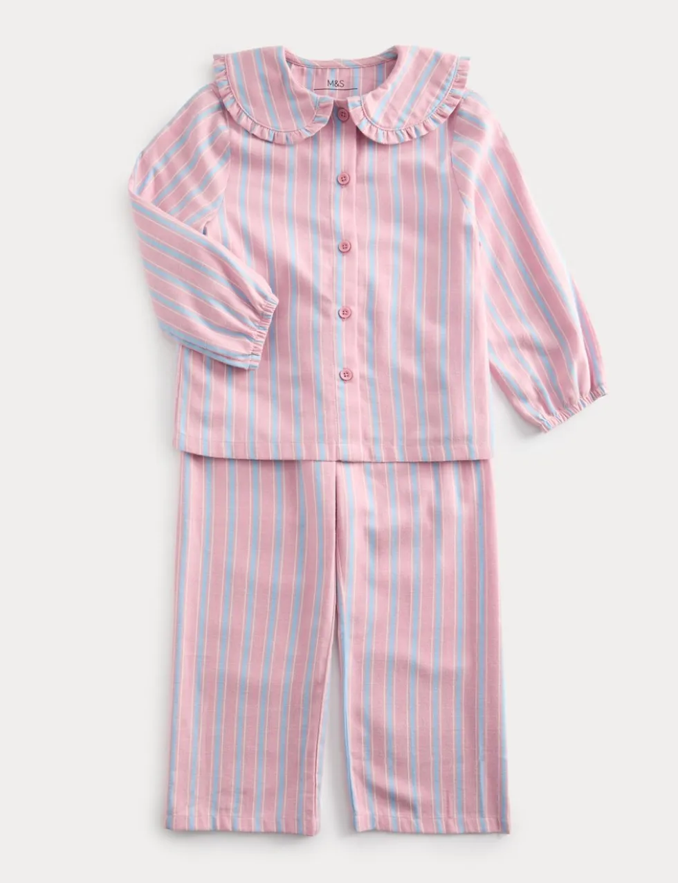 Pure Cotton Striped Pyjamas (9 Mths - 8 Yrs)
