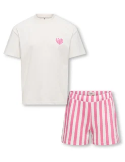 Pure Cotton Striped Pyjamas (7-14 Yrs)