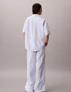Pure Cotton Striped Pyjama Shirt