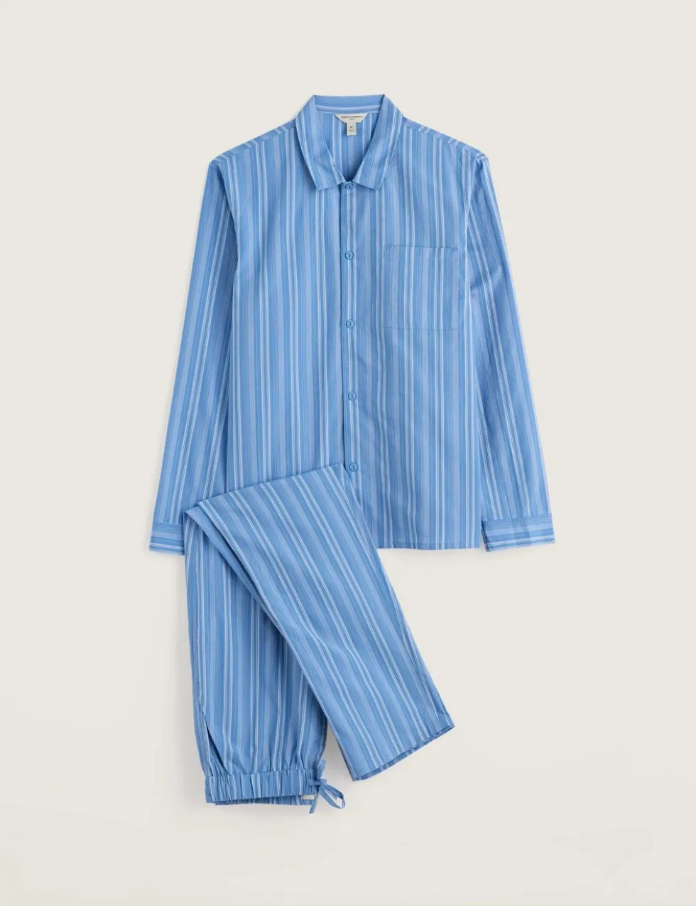 Pure Cotton Striped Pyjama Set