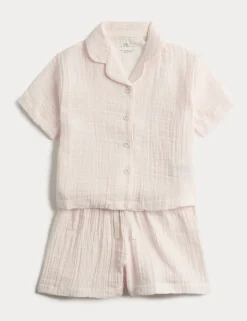 Pure Cotton Striped Pyjamas (9 Mths - 8 Yrs)
