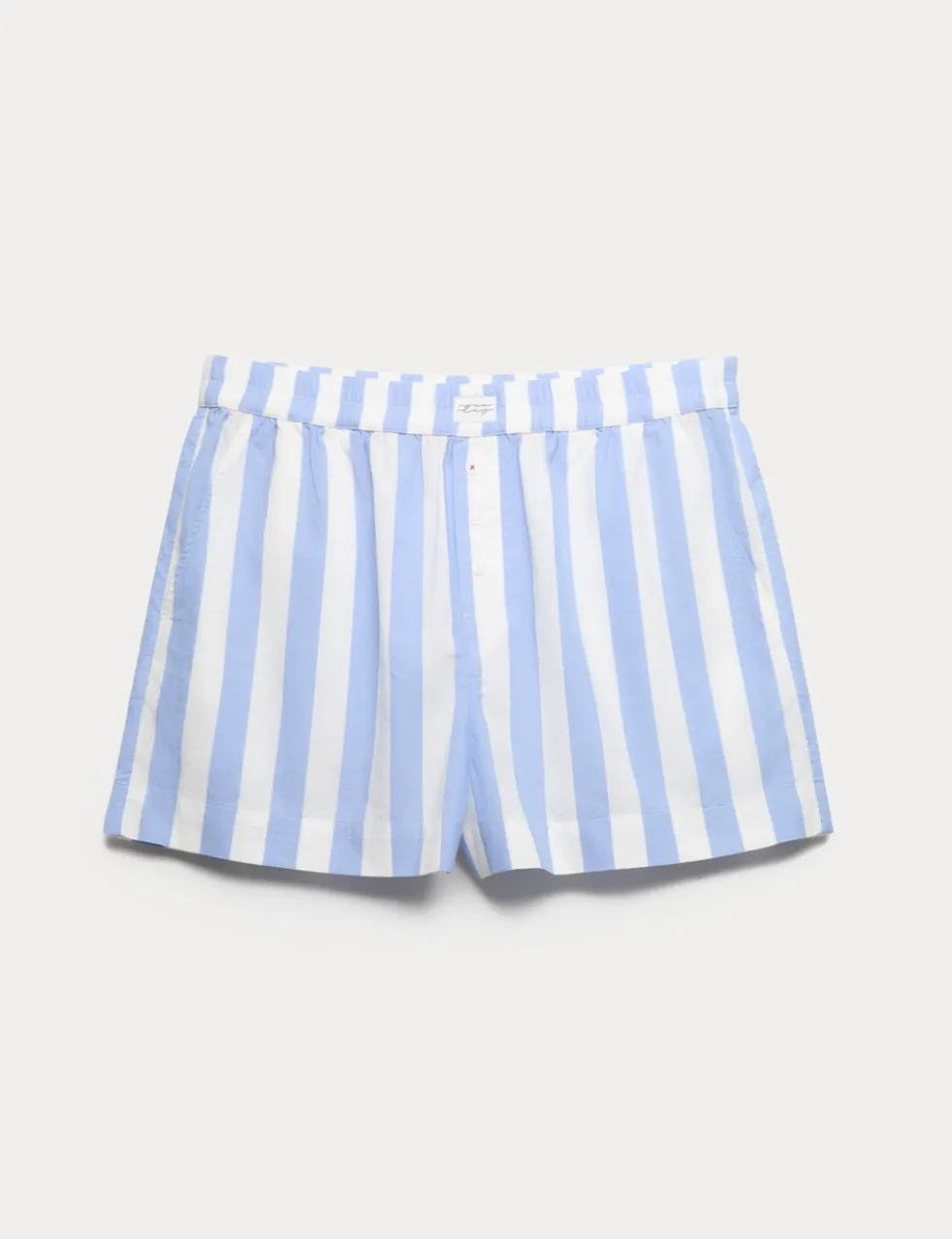 Pure Cotton Striped Pyjama Shorts