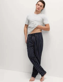 Pure Cotton Striped Pyjama Set