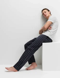 Pure Cotton Striped Pyjama Set
