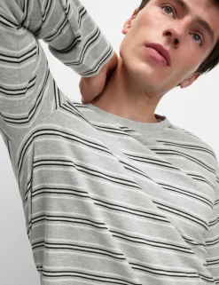 Pure Cotton Striped Pyjama Set