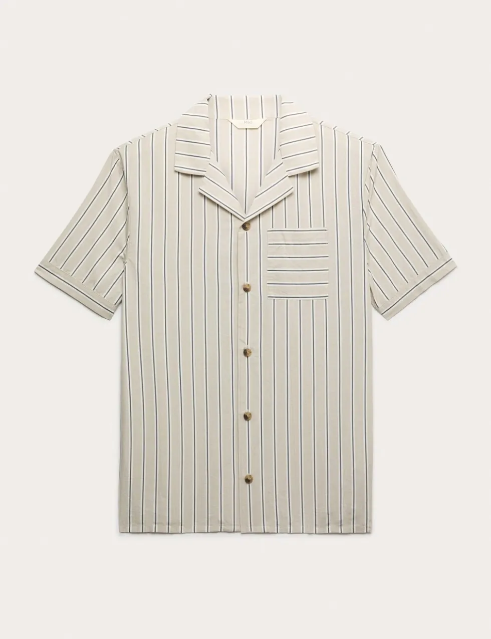 Pure Cotton Striped Pyjama Top