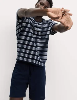 Pure Cotton Striped Pyjama Set