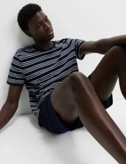 Pure Cotton Striped Pyjama Set