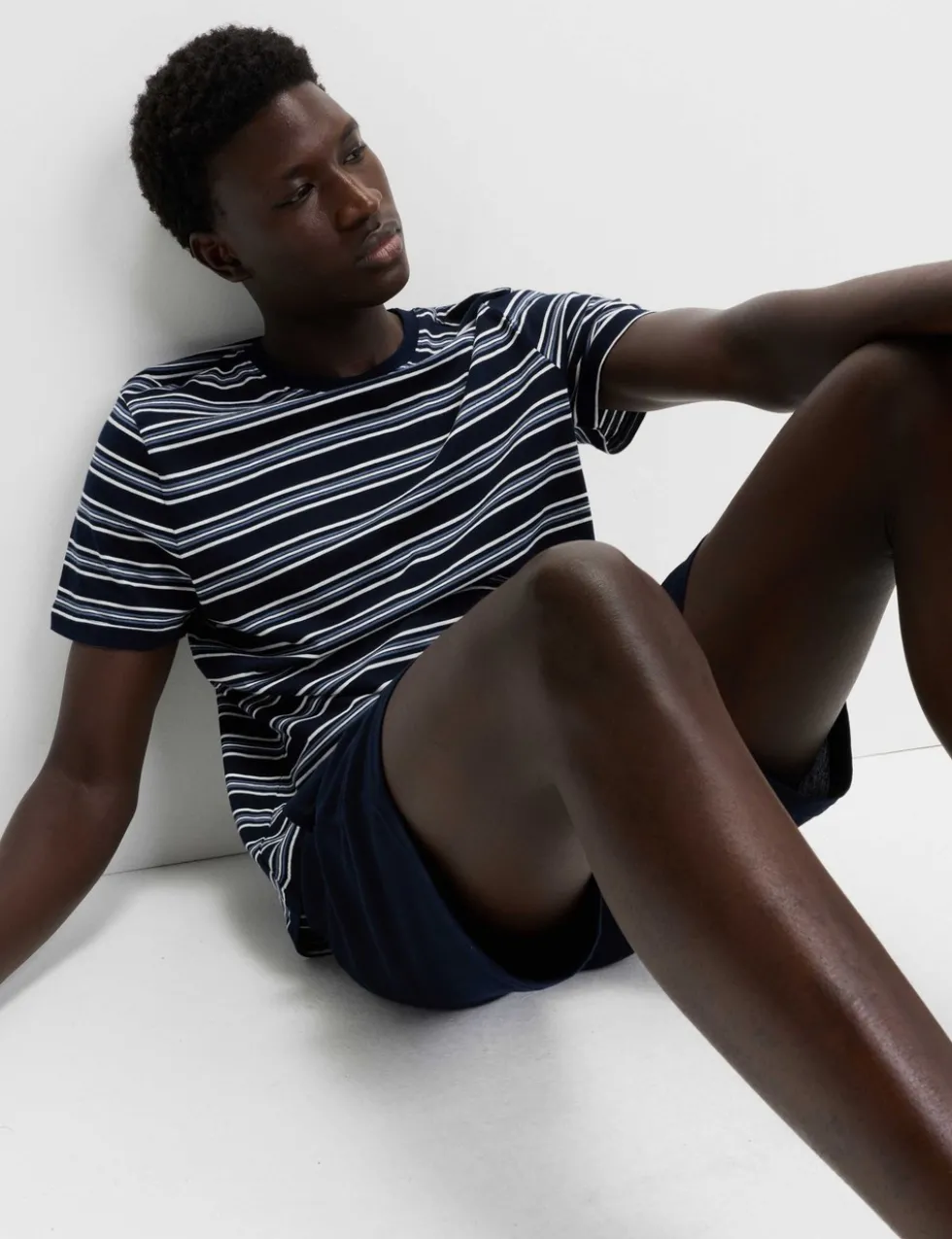 Pure Cotton Striped Pyjama Set