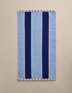Pure Cotton Striped Reversible Towel