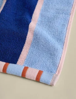 Pure Cotton Striped Reversible Towel
