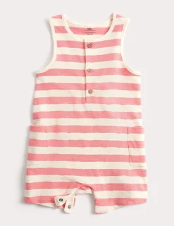 Pure Cotton Striped Romper (0-3 Yrs)
