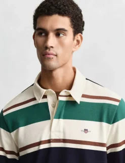 Pure Cotton Striped Rugby Shirt