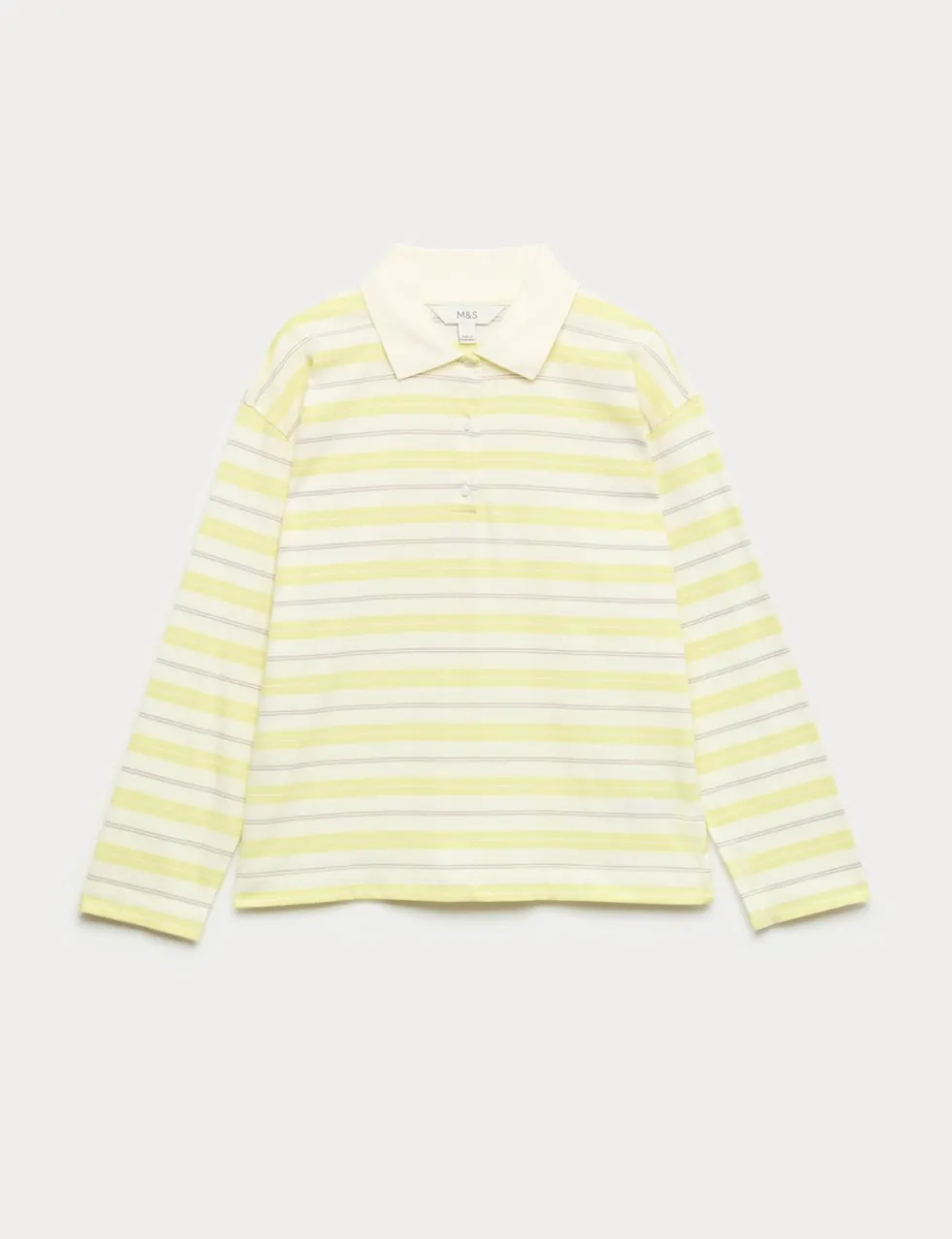 Pure Cotton Striped Rugby Top