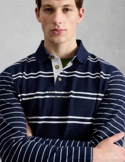 Pure Cotton Striped Rugby Shirt