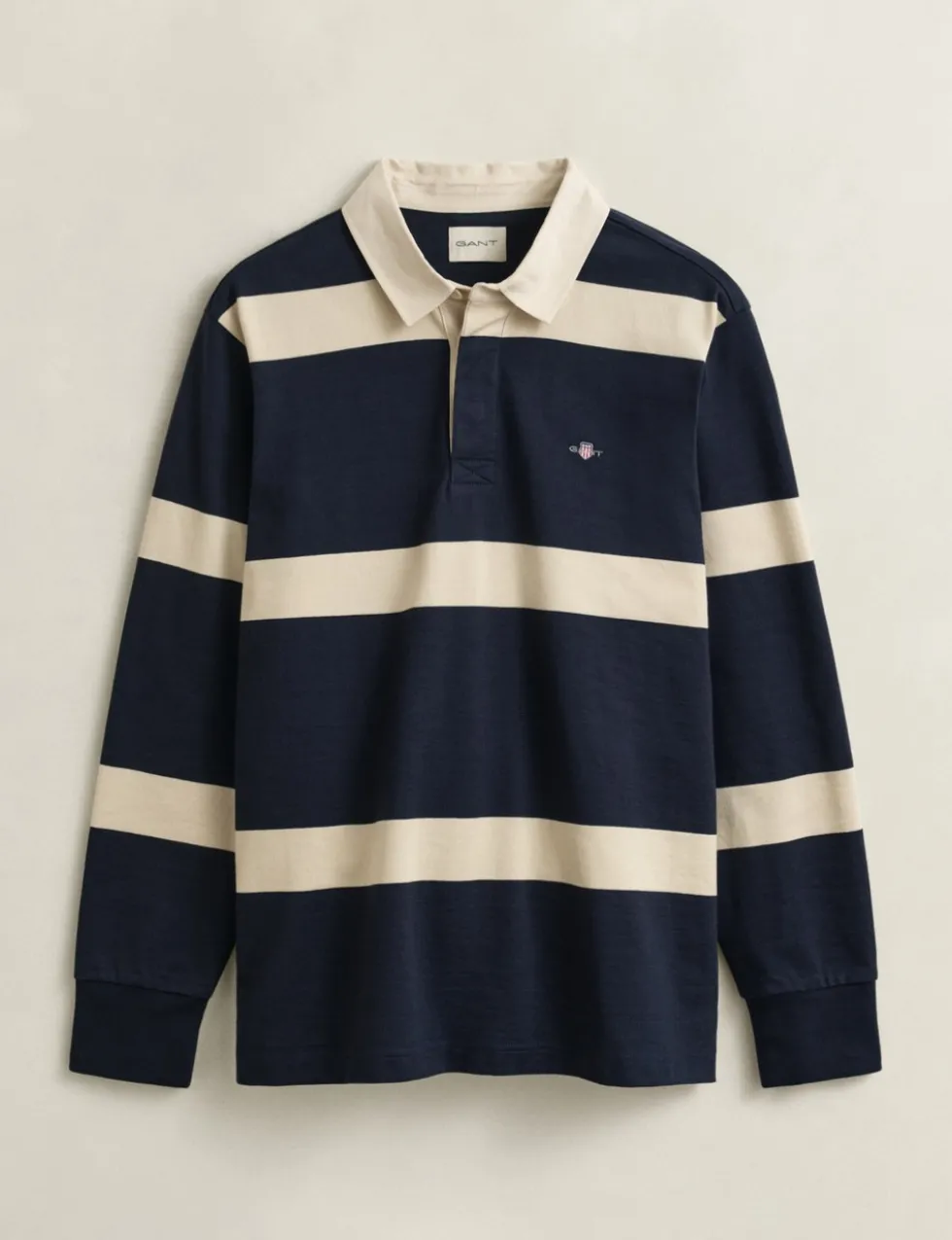 Pure Cotton Striped Rugby Shirt