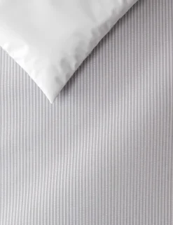 Pure Cotton Striped Seersucker Bedding Set