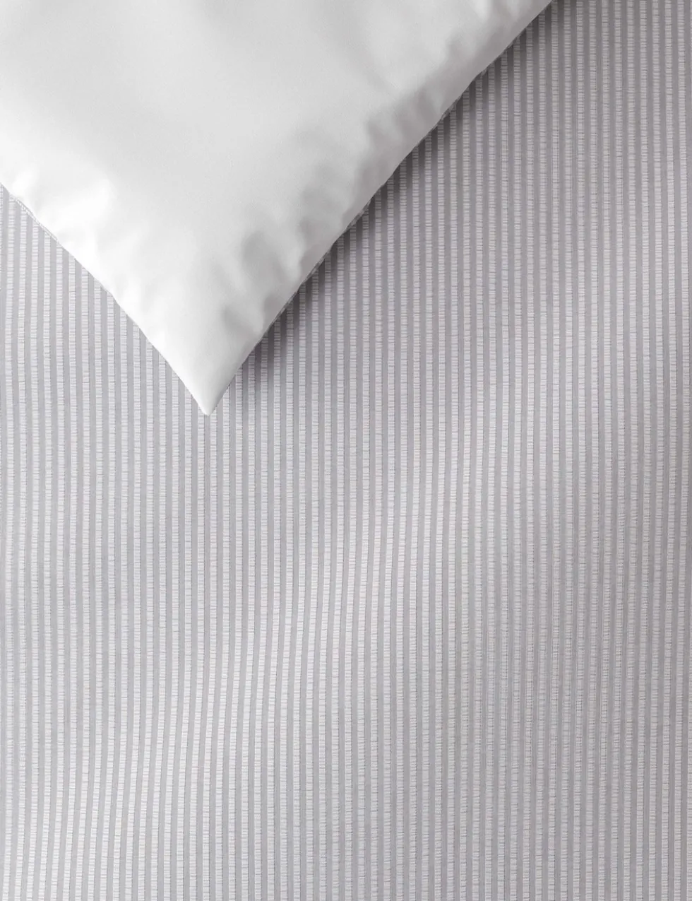 Pure Cotton Striped Seersucker Bedding Set