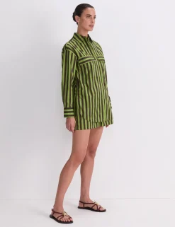 Pure Cotton Striped Shirt