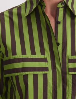 Pure Cotton Striped Shirt