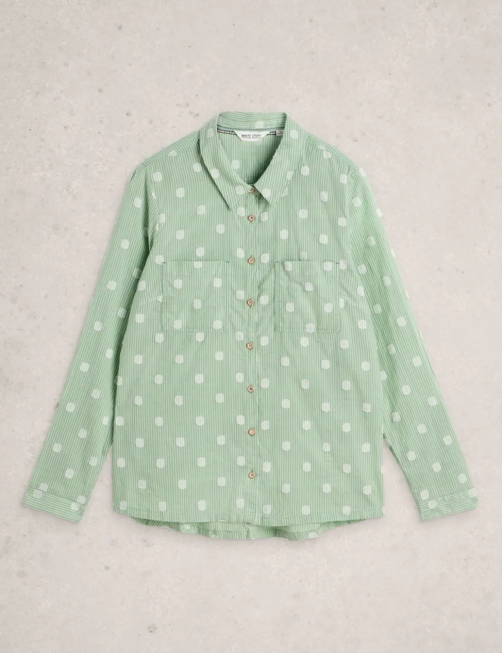 Pure Cotton Striped Shirt