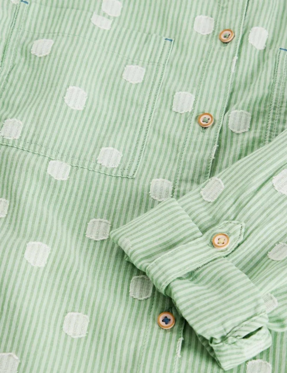 Pure Cotton Striped Shirt