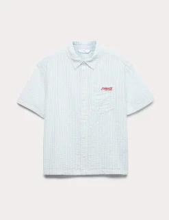 Pure Cotton Striped Shirt (6-16 Yrs)