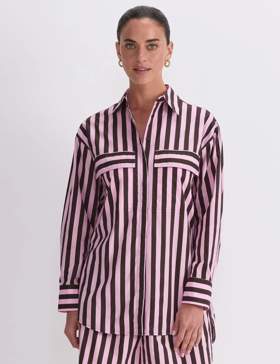 Pure Cotton Striped Shirt