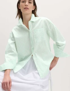 Pure Cotton Striped Shirt