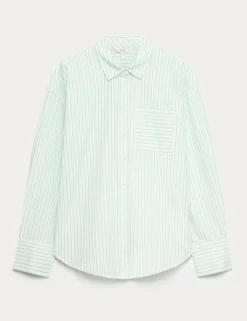 Pure Cotton Striped Shirt