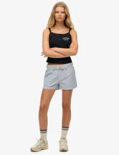 Pure Cotton Striped Shorts