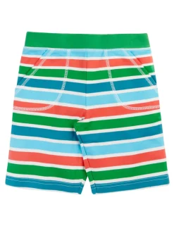 Pure Cotton Striped Shorts (1-12 Yrs)