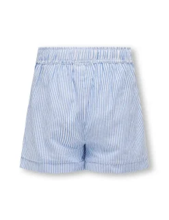 Pure Cotton Striped Shorts (8-14 Yrs)
