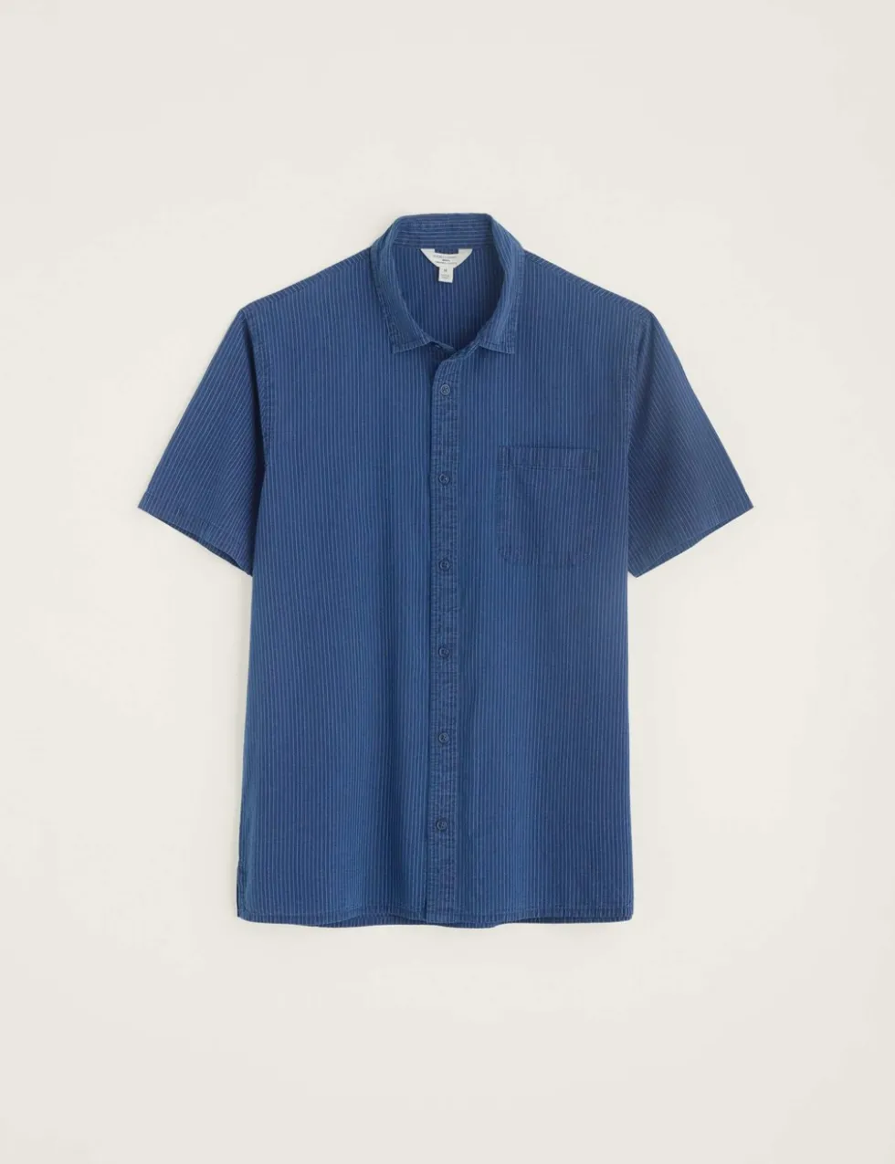 Pure Cotton Striped Short Sleeve Shirt