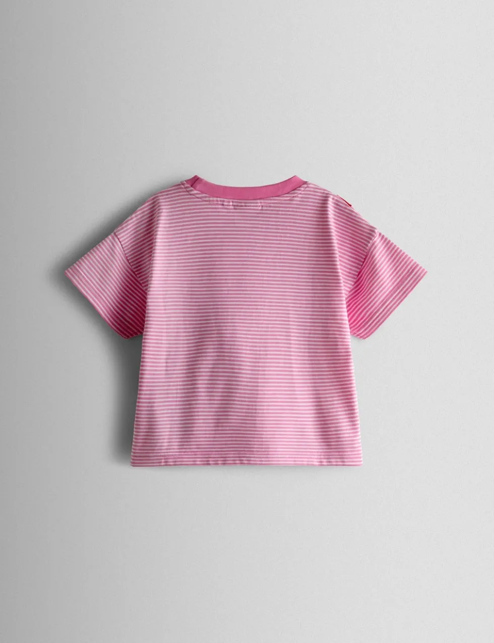Pure Cotton Striped Strawberry Bag T- Shirt (6 Mths - 7 Yrs)