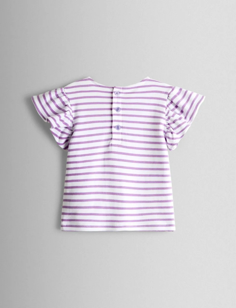 Pure Cotton Striped Strawberry T-Shirt (6 Mths-9 Yrs)