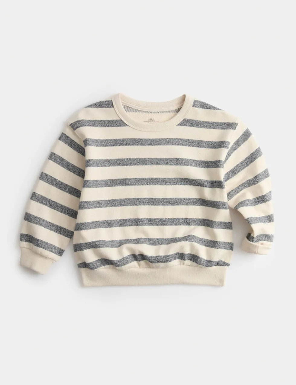 Pure Cotton Striped Sweatshirt (2-8yrs)