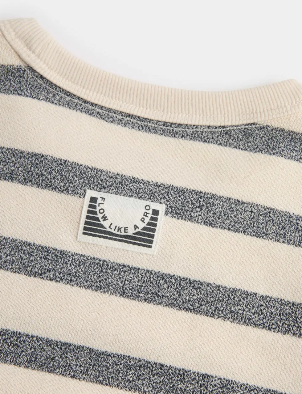 Pure Cotton Striped Sweatshirt (2-8yrs)