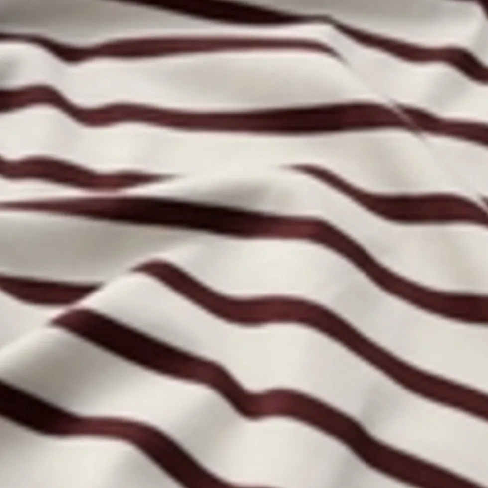 Pure Cotton Striped Top
